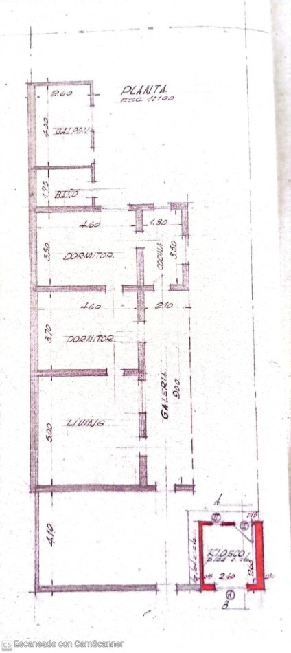 LOTE + CASA A DEMOLER O RECICLAR