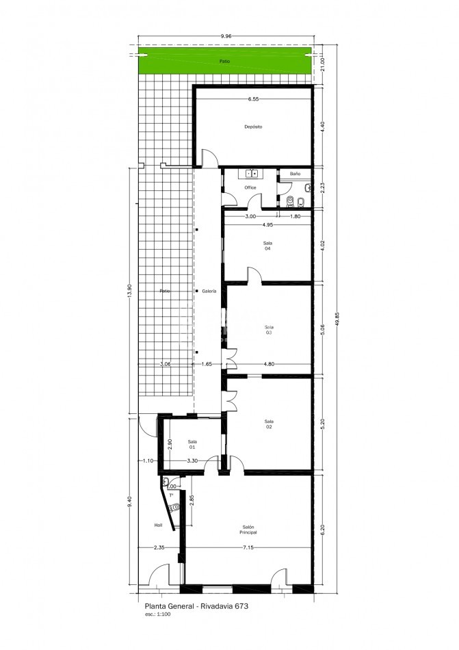 LOCAL + OFICINAS + LOTE 10X50 / MICROCENTRO!
