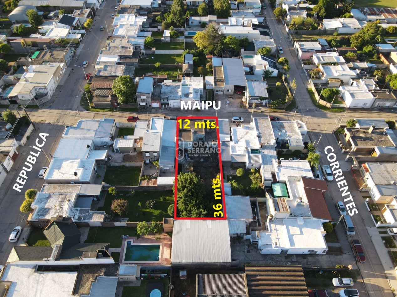 LOTE IDEAL + CASA A RECICLAR / EN PLENO BARRIO PROGRESO!