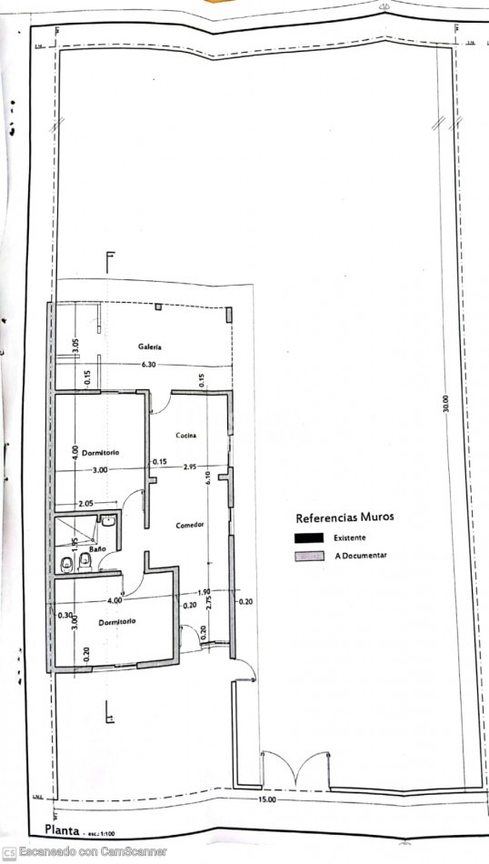 CASA PARA HABITAR  +  LOTE IDEAL + TODOS LOS SERVICIOS! - 15 MTS. DE FRENTE!