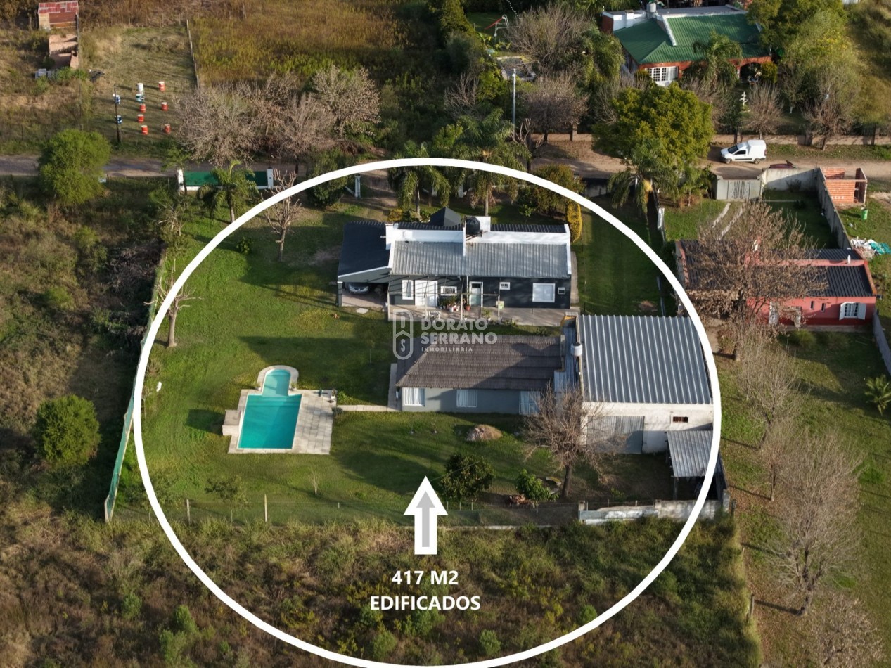 IMPRESIONANTE CASA-QUINTA! 3.300 M2 - OPCION 8.700 M2 ADQUIRIENDO TAMBIEN LOTES LINDEROS!