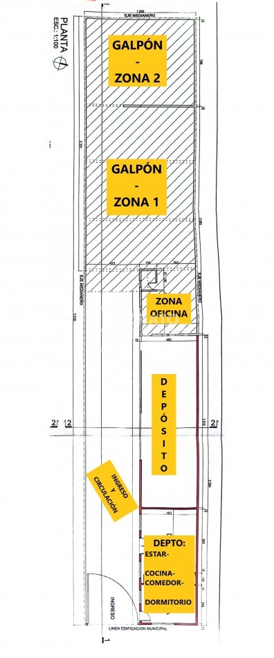 INSTALACION INDUSTRIAL/LOGISTICA & PLUS VIVIENDA!