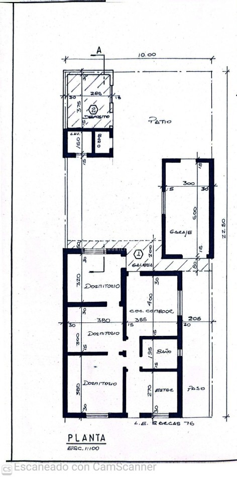 CASA SOBRE S. ARCAS / OPCION CASA + GALPON LINDERO (Tenemos exclusividad!)
